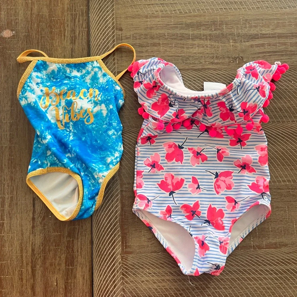 12M baby girl swim bundle